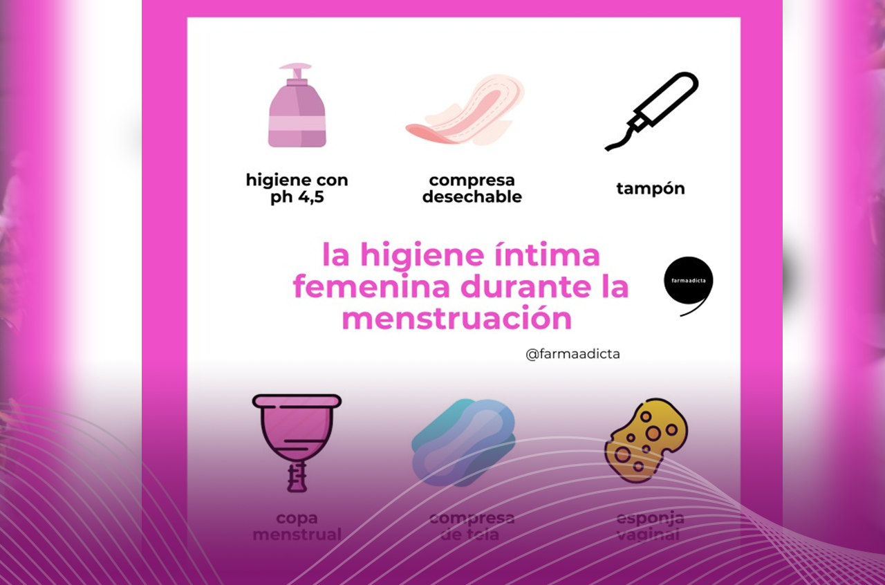 Productos de higiene femenina - tampones y compresas
