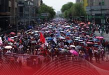 Segob rechaza actos violentos durante manifestación en la Ciudad de México