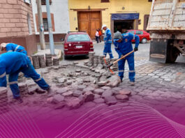 Programa “Sinba” avanza en la atención de baches en Metepec