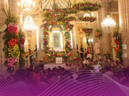 Fieles celebran con solemnidad a la Virgen de Guadalupe en Catedral