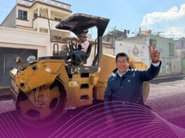 Pavimentación en la calle Del Rastro avanza en Tenango del Valle