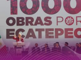 Azucena Cisneros reporta mil obras en su primer año de gobierno en Ecatepec