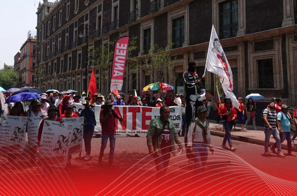 CNTE inicia paro nacional y movilizaciones en CDMX y estados | 8 Columnas